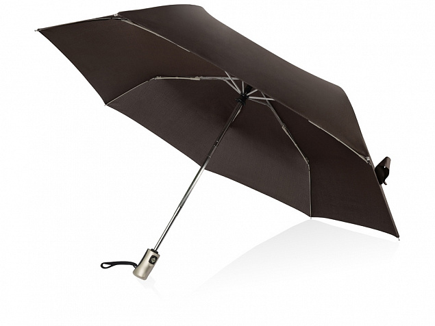 Зонт складной «Оупен» с логотипом  заказать по выгодной цене в кибермаркете AvroraStore