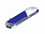 USB 2.0- флешка на 16 Гб в виде карабина с логотипом  заказать по выгодной цене в кибермаркете AvroraStore