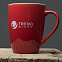 Кружка Good morning, красная с логотипом  заказать по выгодной цене в кибермаркете AvroraStore