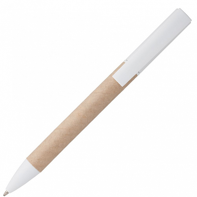 Ручка шариковая Pinokio, неокрашенная с логотипом  заказать по выгодной цене в кибермаркете AvroraStore