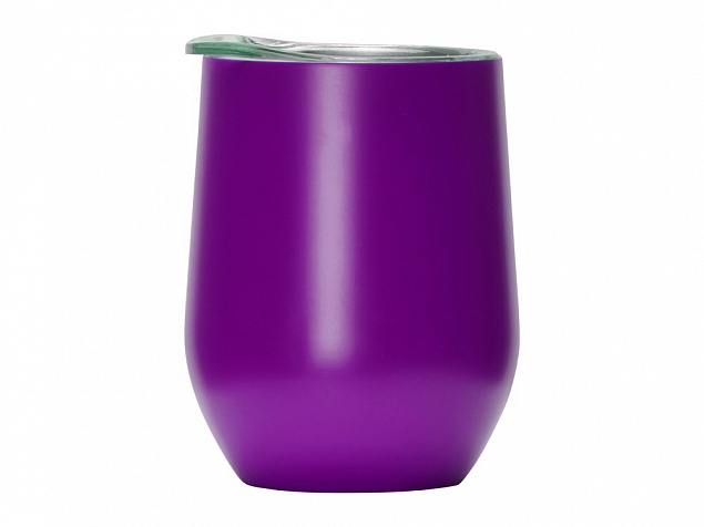 Вакуумная термокружка Sense, фиолетовый с логотипом  заказать по выгодной цене в кибермаркете AvroraStore