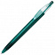 X-1 FROST, ручка шариковая, фростированный зеленый, пластик с логотипом  заказать по выгодной цене в кибермаркете AvroraStore