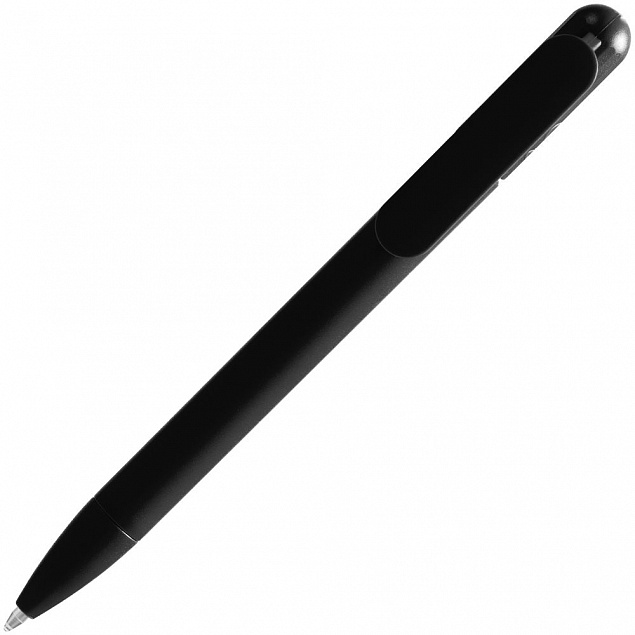 Ручка шариковая Prodir DS6S TMM, черная с логотипом  заказать по выгодной цене в кибермаркете AvroraStore