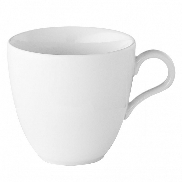 Чашка для капучино Legio, белая с логотипом  заказать по выгодной цене в кибермаркете AvroraStore