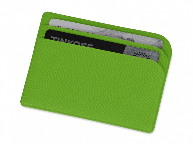 Картхолдер для пластиковых карт «Favor» с логотипом  заказать по выгодной цене в кибермаркете AvroraStore