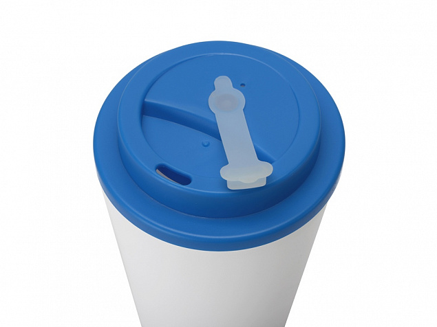 Пластиковый стакан с двойными стенками Take away с логотипом  заказать по выгодной цене в кибермаркете AvroraStore