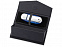 Подарочная коробка для флеш-карт треугольная, синий с логотипом  заказать по выгодной цене в кибермаркете AvroraStore