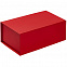 Коробка LumiBox, красная с логотипом  заказать по выгодной цене в кибермаркете AvroraStore