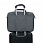 Сумка для ноутбука Migliores, 355х425х60 мм, серый/бирюза с логотипом  заказать по выгодной цене в кибермаркете AvroraStore