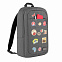 Рюкзак Eclipse с USB разъемом, серый Travel с логотипом  заказать по выгодной цене в кибермаркете AvroraStore