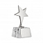Статуэтка "Звезда", серебро с логотипом  заказать по выгодной цене в кибермаркете AvroraStore
