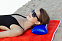 Надувная подушка Ease, синяя с логотипом  заказать по выгодной цене в кибермаркете AvroraStore