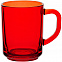 Кружка Enjoy, красная с логотипом  заказать по выгодной цене в кибермаркете AvroraStore