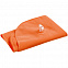 Надувная подушка под шею в чехле Sleep, оранжевая с логотипом  заказать по выгодной цене в кибермаркете AvroraStore
