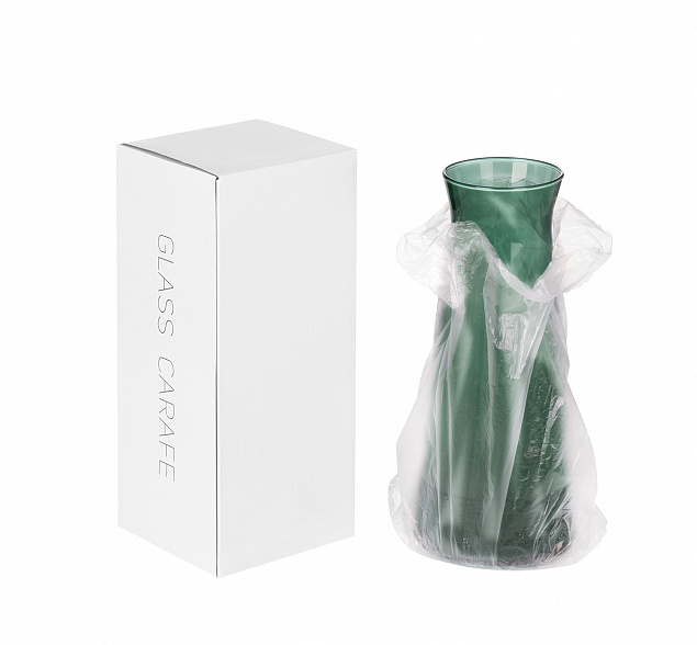 Декантер, Emerald, 1150 ml, зеленый с логотипом  заказать по выгодной цене в кибермаркете AvroraStore