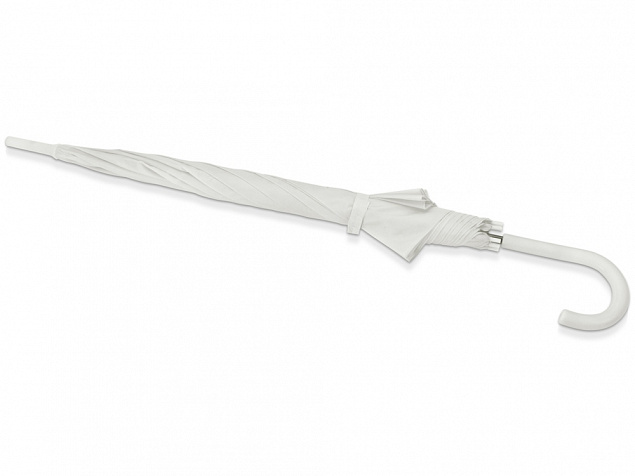 Зонт-трость полуавтоматический с пластиковой ручкой с логотипом  заказать по выгодной цене в кибермаркете AvroraStore