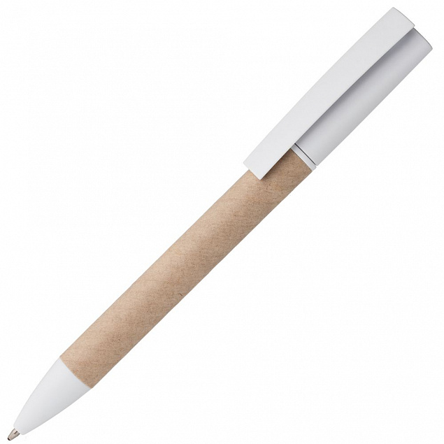 Ручка шариковая Pinokio, неокрашенная с логотипом  заказать по выгодной цене в кибермаркете AvroraStore