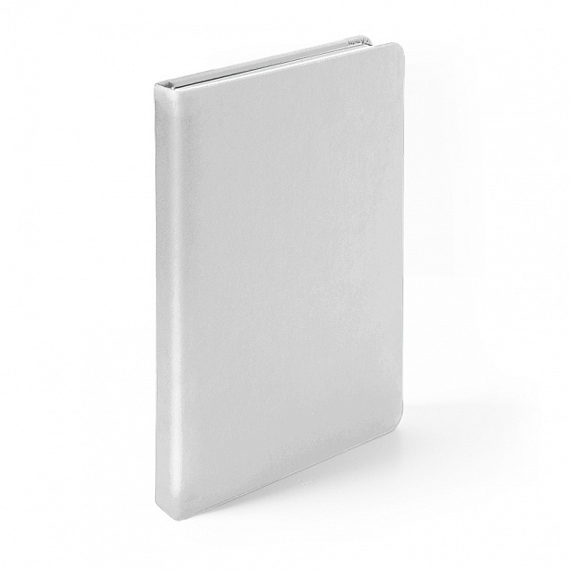 Ежедневник недатированный Duncan, А5,  белый, белый блок с логотипом  заказать по выгодной цене в кибермаркете AvroraStore