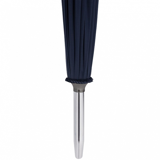 Зонт-трость Hit Golf, темно-синий с логотипом  заказать по выгодной цене в кибермаркете AvroraStore