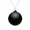 Елочный шар Finery Gloss, 8 см, глянцевый черный с логотипом  заказать по выгодной цене в кибермаркете AvroraStore