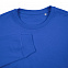 Свитшот унисекс Columbia, ярко-синий с логотипом  заказать по выгодной цене в кибермаркете AvroraStore