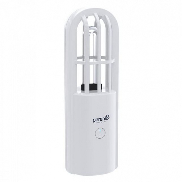 Портативная УФ-лампа UV Mini Indigo, белая с логотипом  заказать по выгодной цене в кибермаркете AvroraStore