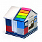 Кашированный домик с логотипом  заказать по выгодной цене в кибермаркете AvroraStore