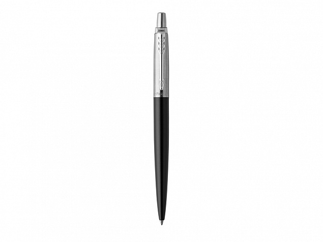 Ручка Parker шариковая Jotter Essential, Satin Black CT с логотипом  заказать по выгодной цене в кибермаркете AvroraStore