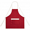 Фартук Settle In, красный с логотипом  заказать по выгодной цене в кибермаркете AvroraStore