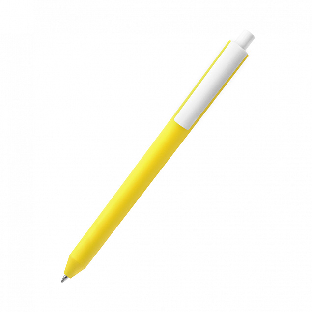 Ручка шариковая Koln - Желтый KK с логотипом  заказать по выгодной цене в кибермаркете AvroraStore