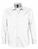 Рубашка мужская с длинным рукавом BRIGHTON, белая с логотипом  заказать по выгодной цене в кибермаркете AvroraStore