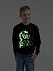Свитшот детский Cat Muertos со светящимся принтом, черный с логотипом  заказать по выгодной цене в кибермаркете AvroraStore