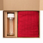 Подарочный набор Bianca, Fado, красный (плед, термобутылка) с логотипом  заказать по выгодной цене в кибермаркете AvroraStore