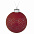 Елочный шар Chain, 10 см, красный с логотипом  заказать по выгодной цене в кибермаркете AvroraStore