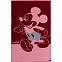 Плед вязаный «Микки Маус» с логотипом  заказать по выгодной цене в кибермаркете AvroraStore