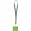 Чехол для карточки с лентой и ретрактором Devon, зеленый с логотипом  заказать по выгодной цене в кибермаркете AvroraStore
