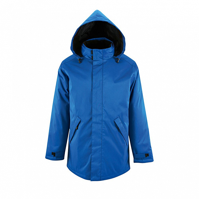 Куртка на стеганой подкладке ROBYN, ярко-синяя с логотипом  заказать по выгодной цене в кибермаркете AvroraStore