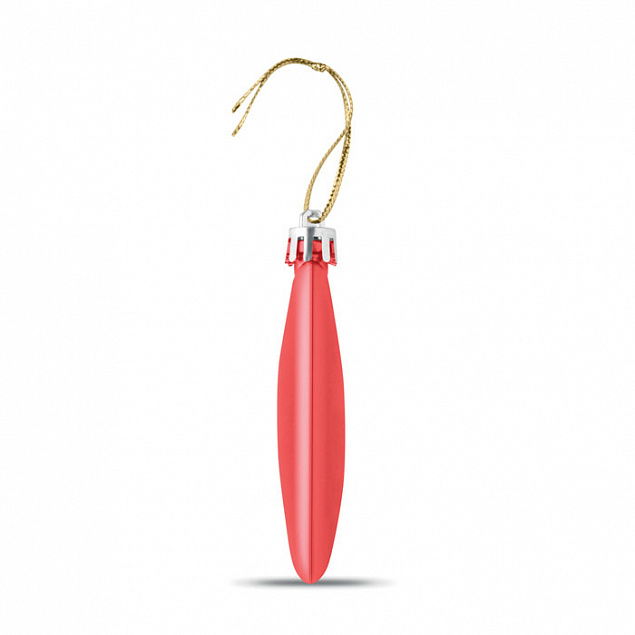Плоская елочная игрушка с логотипом  заказать по выгодной цене в кибермаркете AvroraStore