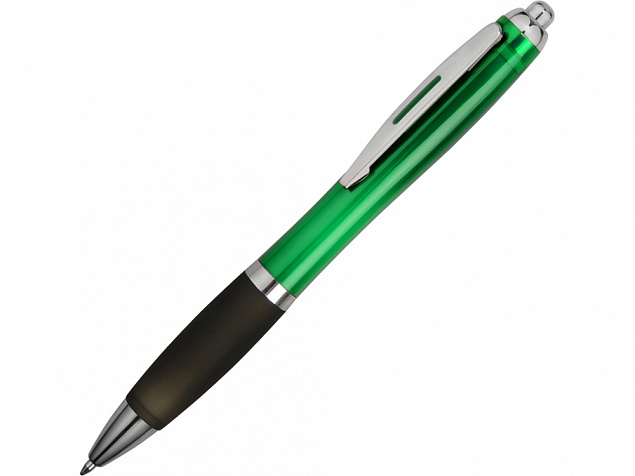 Ручка шариковая Nash, зеленый, синие чернила с логотипом  заказать по выгодной цене в кибермаркете AvroraStore