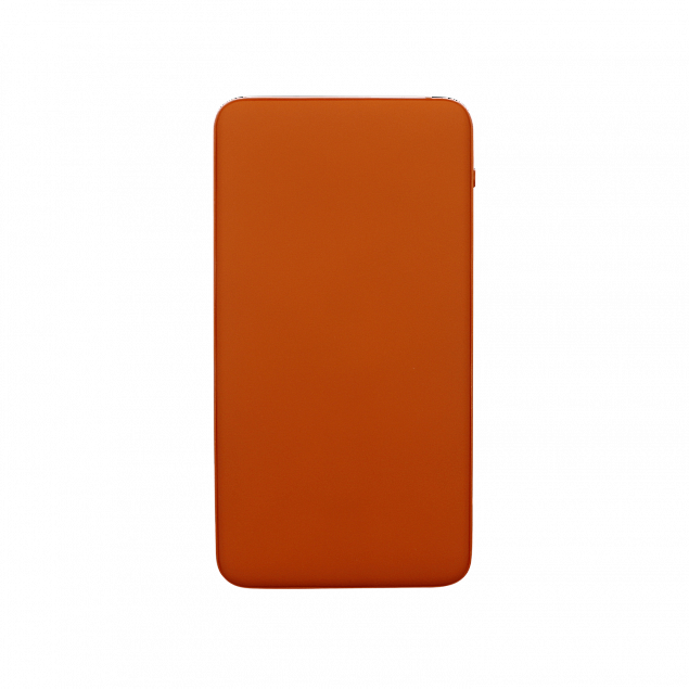 Внешний аккумулятор Bplanner Power 1 ST, софт-тач, 5000 mAh (оранжевый) с логотипом  заказать по выгодной цене в кибермаркете AvroraStore