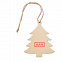 Подвеска новогодняя (дерево) с логотипом  заказать по выгодной цене в кибермаркете AvroraStore