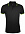 Рубашка поло мужская PASADENA MEN 200 с контрастной отделкой, черная с зеленым с логотипом  заказать по выгодной цене в кибермаркете AvroraStore