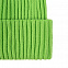 Шапка Yong, зеленая (салатовая) с логотипом  заказать по выгодной цене в кибермаркете AvroraStore