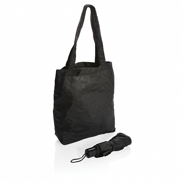 Механический зонт с чехлом-сумкой, 21" с логотипом  заказать по выгодной цене в кибермаркете AvroraStore