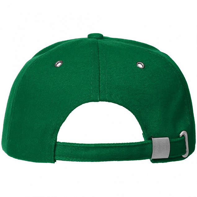 Бейсболка Classic, ярко-зеленая с белым кантом с логотипом  заказать по выгодной цене в кибермаркете AvroraStore