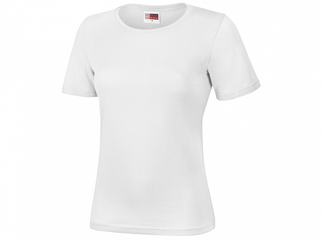 Футболка Heavy Super Club женская, белый с логотипом  заказать по выгодной цене в кибермаркете AvroraStore