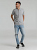 Рубашка поло мужская Virma Premium, серый меланж с логотипом  заказать по выгодной цене в кибермаркете AvroraStore