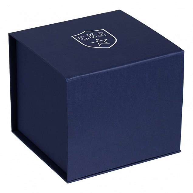 Кружка «СКА» в подарочной коробке, синяя с логотипом  заказать по выгодной цене в кибермаркете AvroraStore