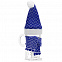 Вязаный шарфик Dress Cup, синий с логотипом  заказать по выгодной цене в кибермаркете AvroraStore