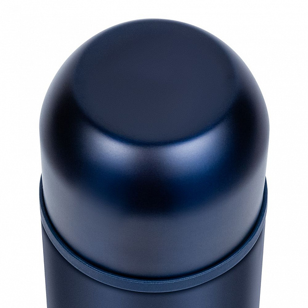 Термос Relaxika 750, темно-синий с логотипом  заказать по выгодной цене в кибермаркете AvroraStore